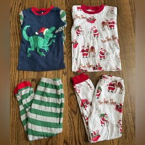 Pottery Barn Kids/Tucker + Tate: Two sets of Christmas pajamas, size 6